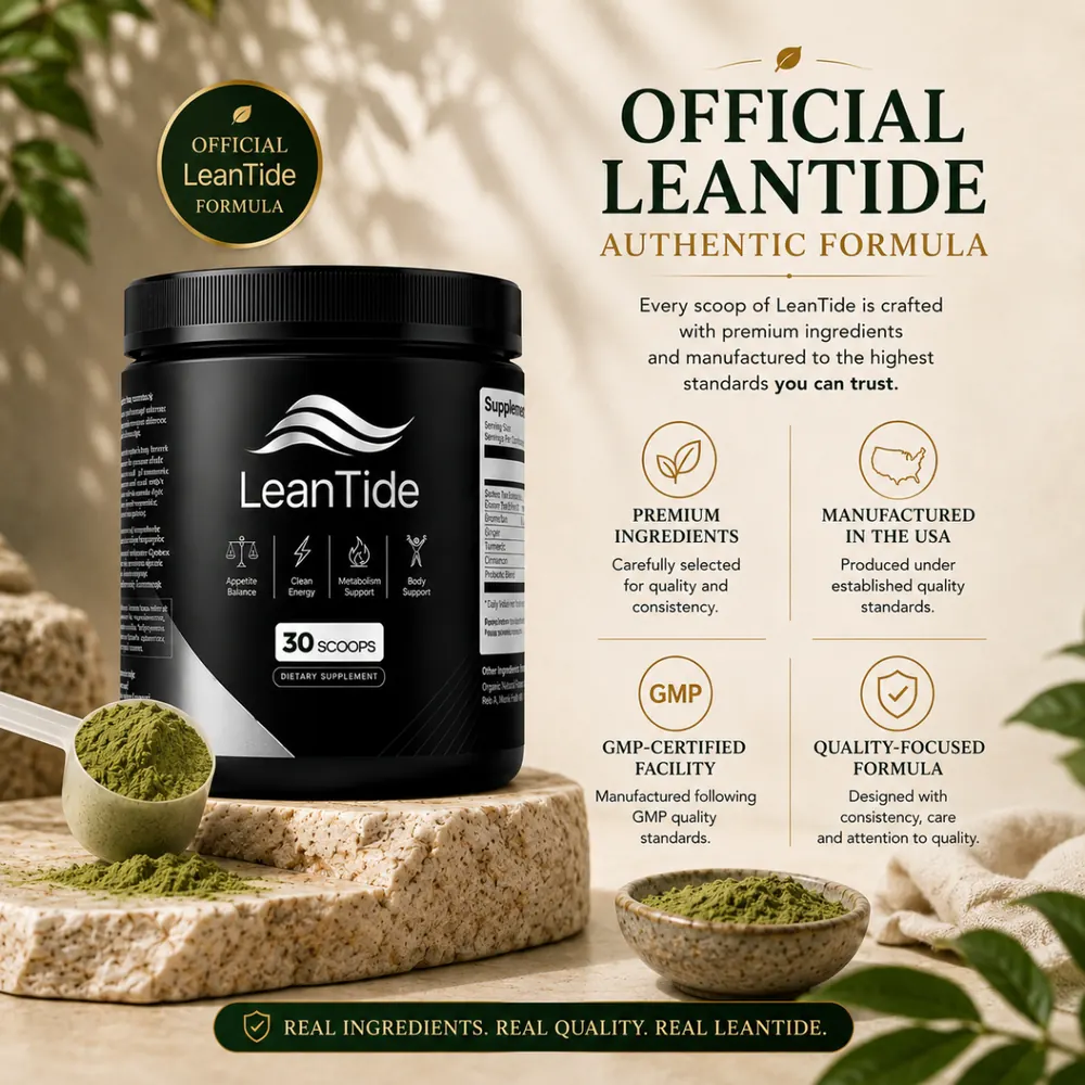 Authentic LeanTide jar